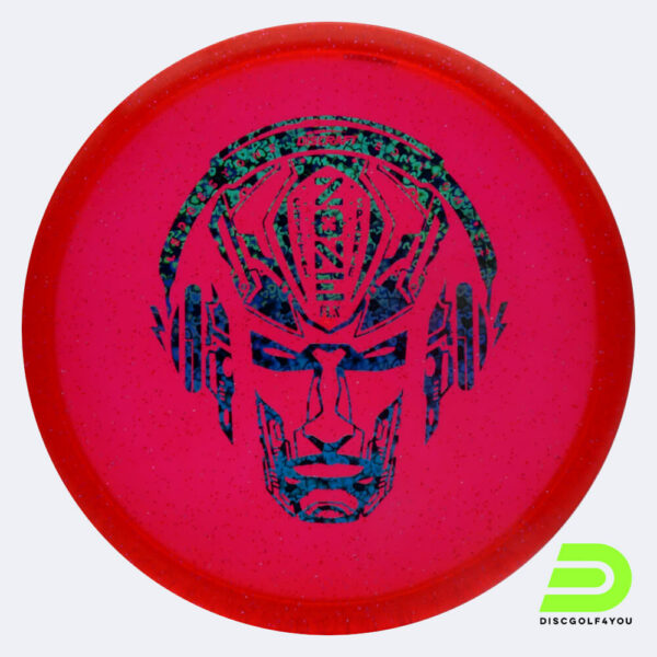 Discraft Zone Ledgestone 2022 Edition in rot, im Cryztal FLX Sparkle Kunststoff und ohne Spezialeffekt