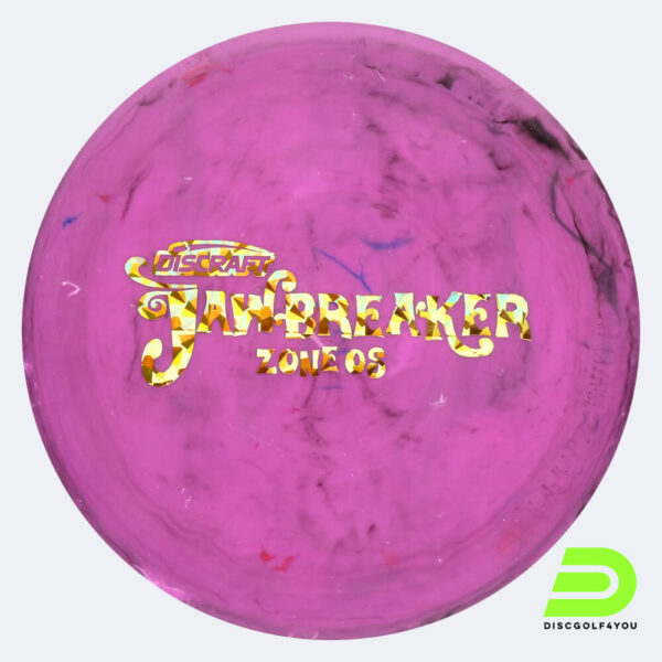 Discraft Zone OS in rosa, im Jawbreaker Kunststoff und burst Spezialeffekt