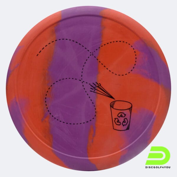 Elevation Interceptor in orange, im ecoFlex Kunststoff und burst Spezialeffekt