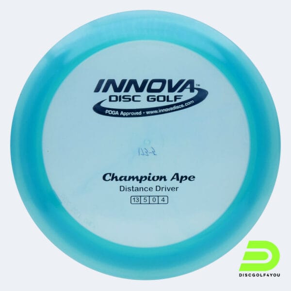 Innova Ape in türkis, im Champion Kunststoff und ohne Spezialeffekt