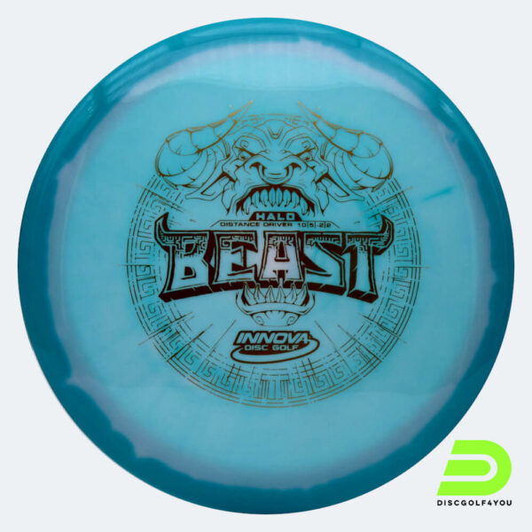 Innova Beast in white-turquoise, halo star plastic