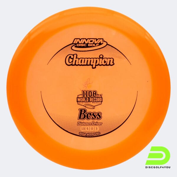 Innova Boss in orange, im Champion Kunststoff und ohne Spezialeffekt