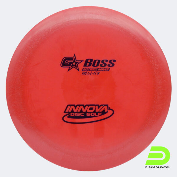 Innova Boss in red, gstar plastic