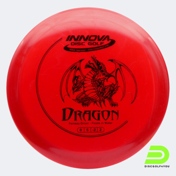 Innova Dragon in red, dx plastic and floating effect