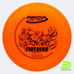 Innova Firebird in classic-orange, dx plastic