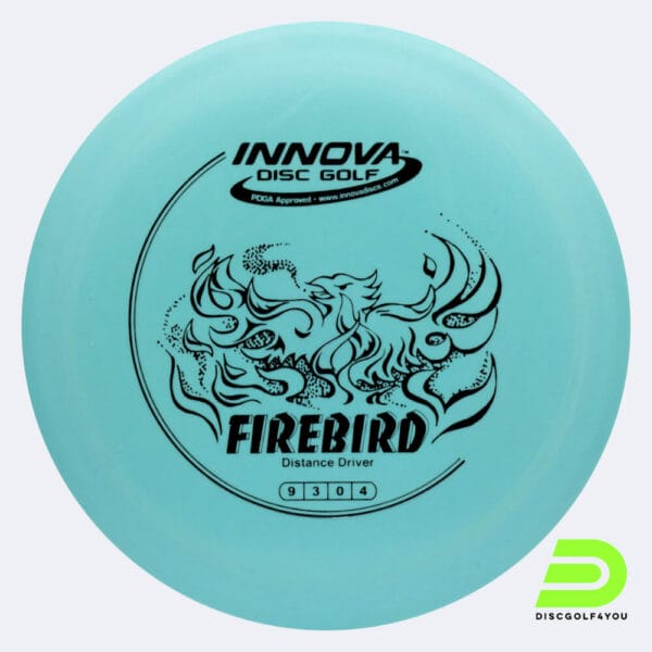 Innova Firebird in türkis, im DX Kunststoff und ohne Spezialeffekt