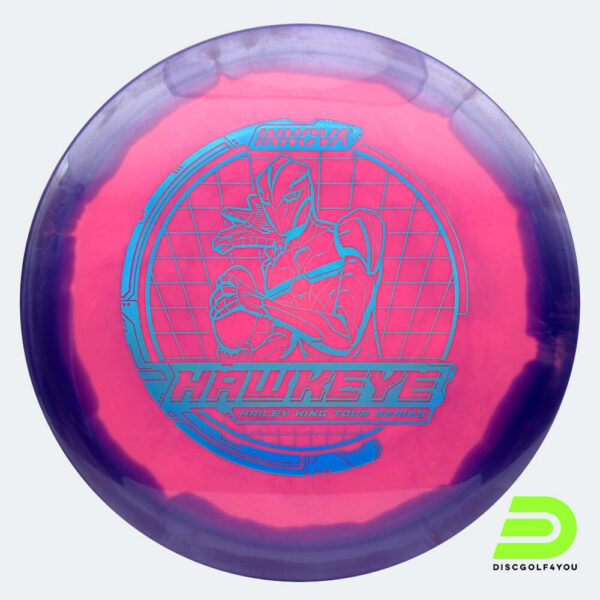 Innova Hawkeye - Hailey King Tour Series in rosa-violett, im Halo Star Kunststoff und ohne Spezialeffekt