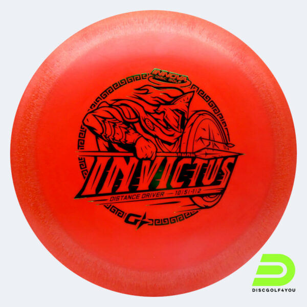 Innova Invictus in rot, im GStar Kunststoff und ohne Spezialeffekt