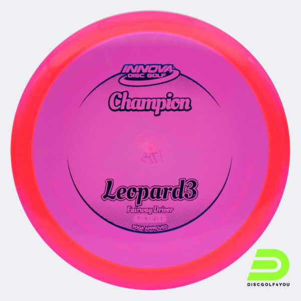 Innova Leopard 3 in red, champion plastic
