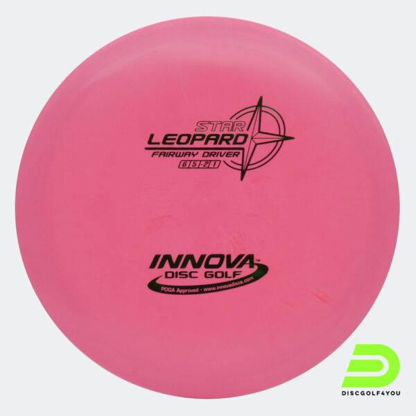 Innova Leopard in pink, star plastic