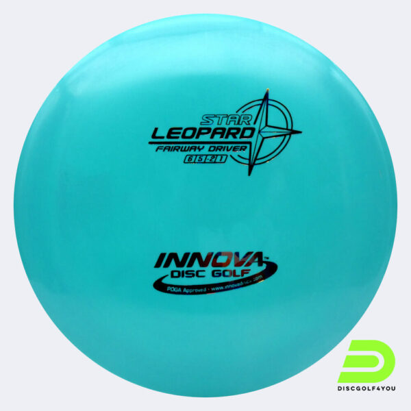 Innova Leopard in turquoise, star plastic