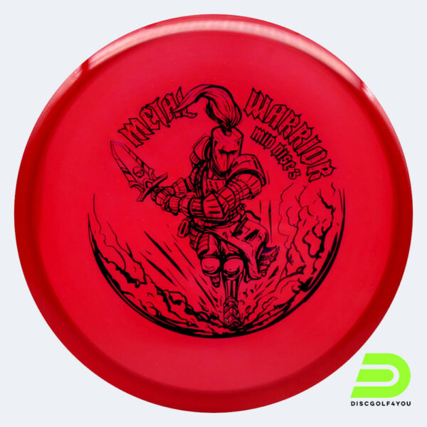 Innova Mid Disc 3 in rot, im Champion Kunststoff und ohne Spezialeffekt