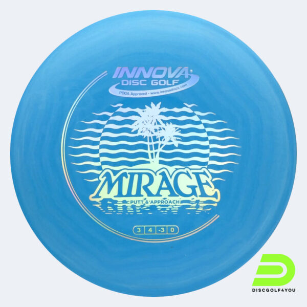 Innova Mirage in blau, im DX Kunststoff und ohne Spezialeffekt