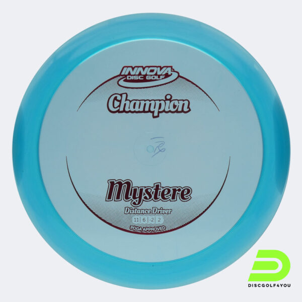 Innova Mystere in blau, im Champion Kunststoff und ohne Spezialeffekt