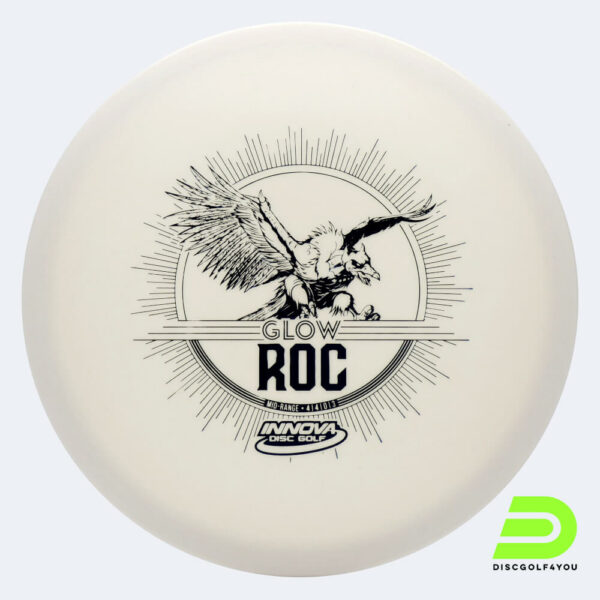 Innova Roc in weiss, im DX Glow Kunststoff und ohne Spezialeffekt