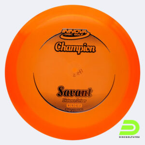 Innova Savant in orange, im Champion Kunststoff und ohne Spezialeffekt