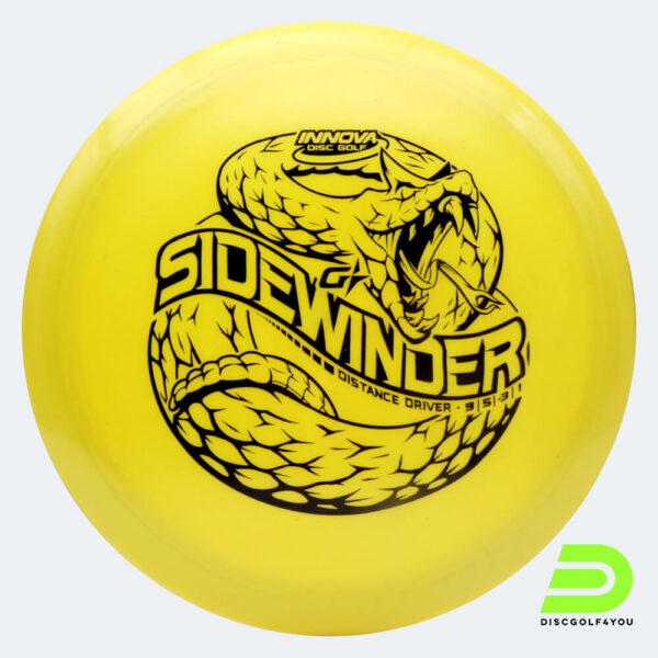 Innova Sidewinder in gelb, im GStar Kunststoff und ohne Spezialeffekt
