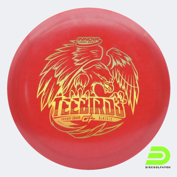 Innova Teebird 3 in rot, im GStar Kunststoff und ohne Spezialeffekt