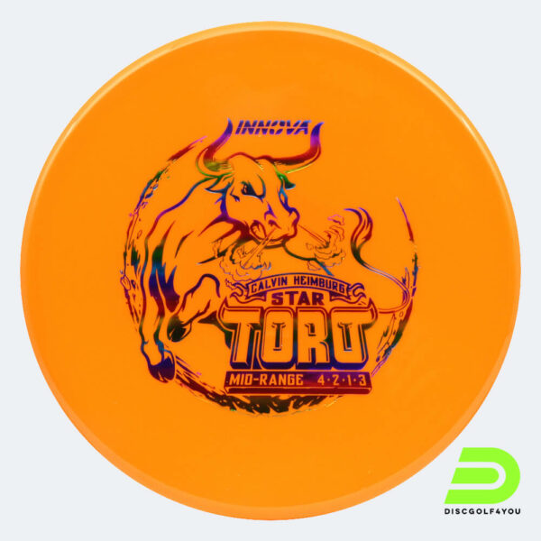 Innova Toro - Calvin Heimburg Tour Series in orange, im Star Kunststoff und ohne Spezialeffekt