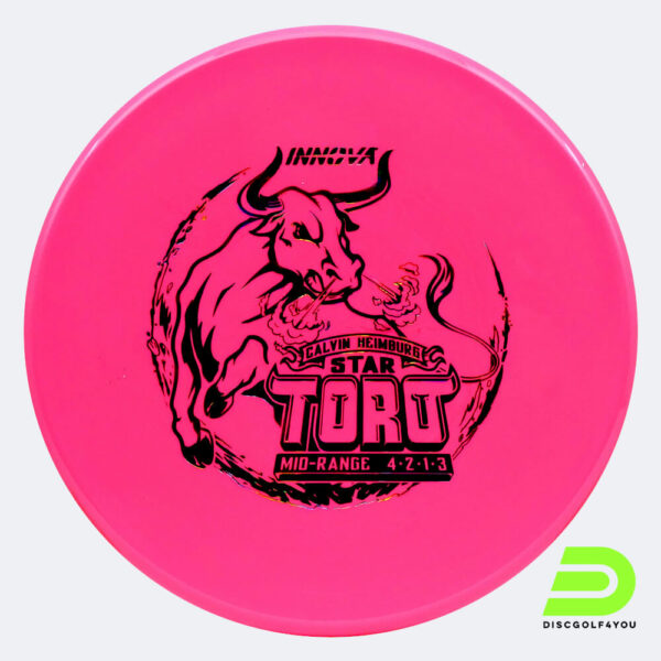 Innova Toro - Calvin Heimburg Tour Series in rosa, im Star Kunststoff und ohne Spezialeffekt