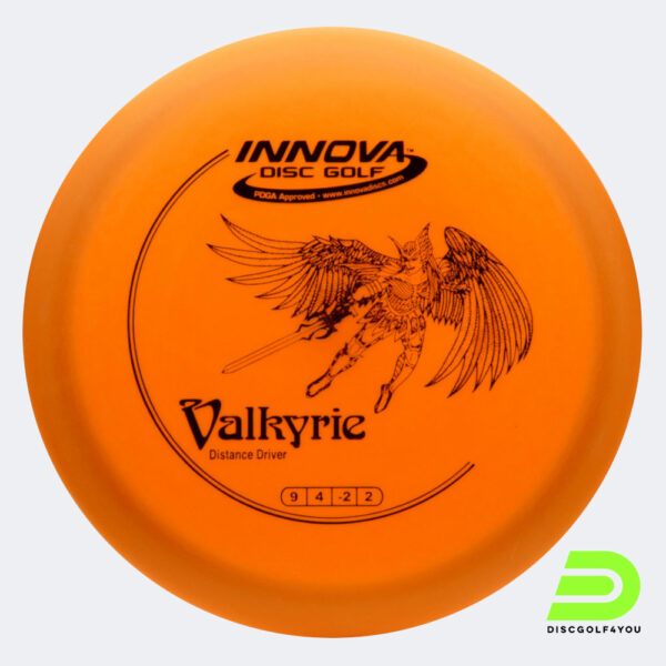 Innova Valkyrie in orange, im DX Kunststoff und ohne Spezialeffekt