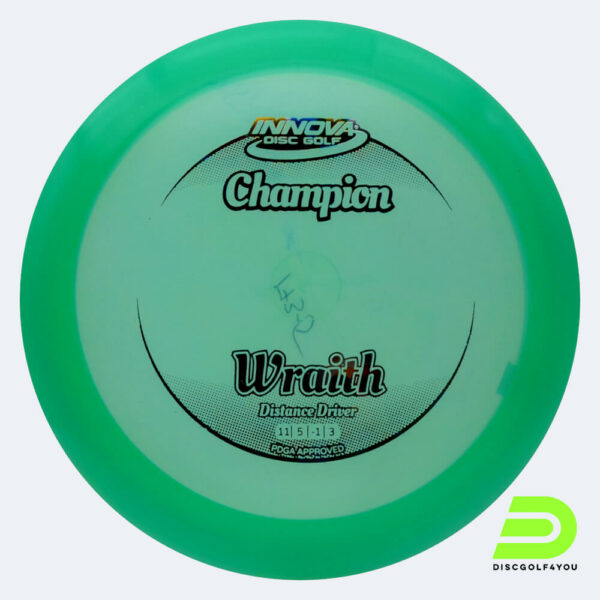 Innova Wraith in grün, im Champion Kunststoff und ohne Spezialeffekt