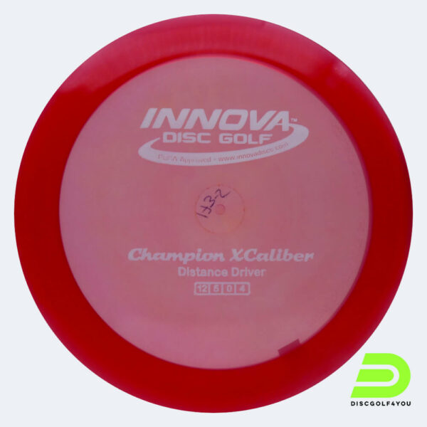 Innova Xcaliber in red, champion plastic