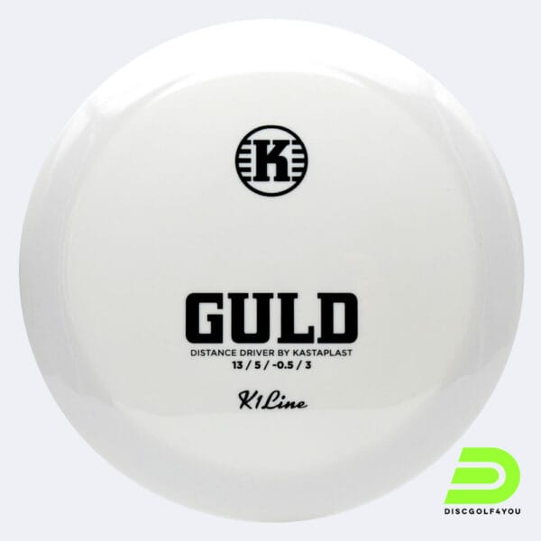 Kastaplast Guld in white, k1 plastic