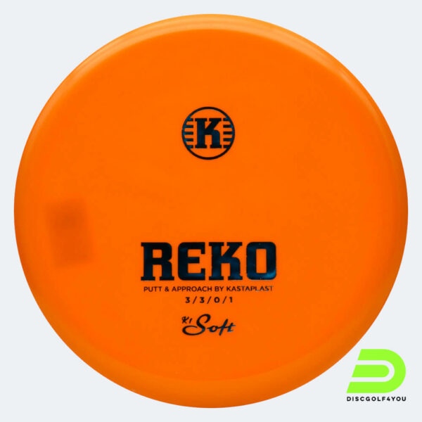 Kastaplast Reko in orange, im K1 soft Kunststoff und ohne Spezialeffekt