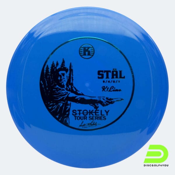 Kastaplast Stål Stokley Tour Series in blue, k1 plastic