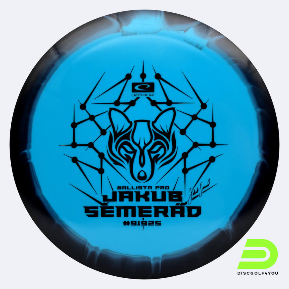 Latitude 64° Ballista Pro - Jakub Semerad Team Series in light-blue, gold orbit plastic