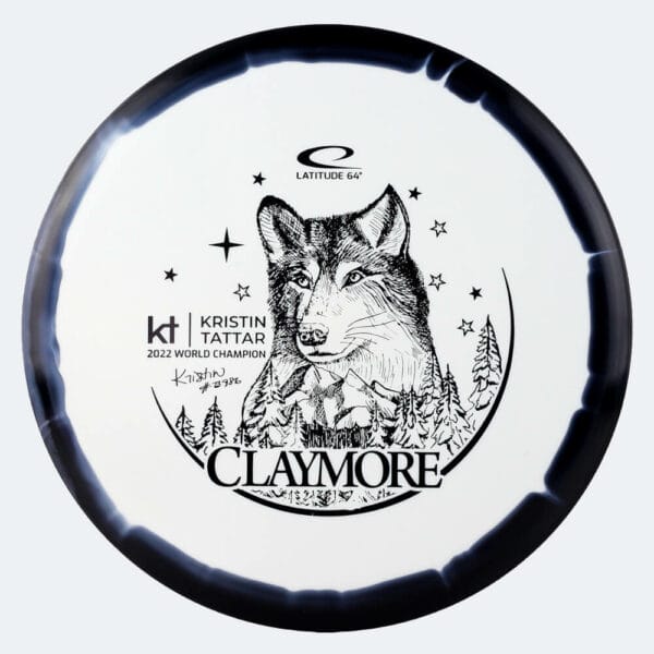 Latitude 64° Claymore - Kristin Tattar Team Series in weiss, im Gold Orbit Kunststoff und ohne Spezialeffekt