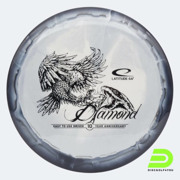 Latitude 64° Diamond 10 Year Anniversary in weiss, im Gold Kunststoff und ohne Spezialeffekt