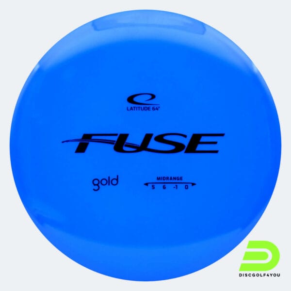 Latitude 64° Fuse in blau, im Gold Kunststoff und ohne Spezialeffekt