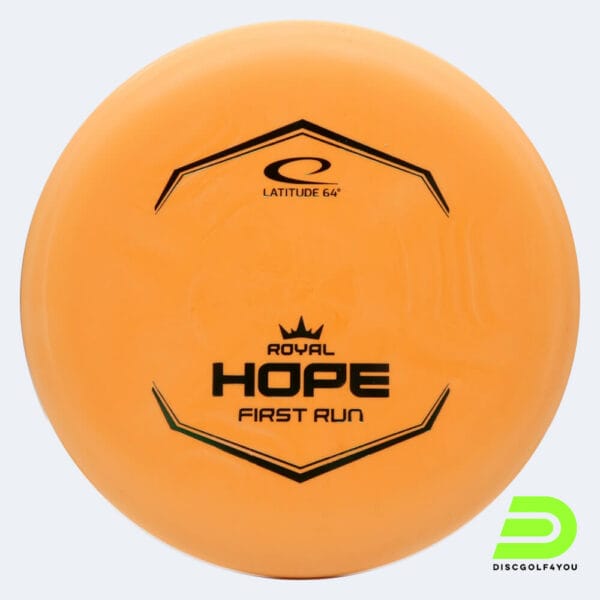 Latitude 64° Hope in orange, im Sense Kunststoff und first run Spezialeffekt