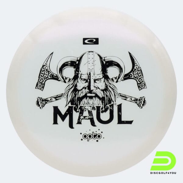 Latitude 64° Maul in white, opto glimmer plastic