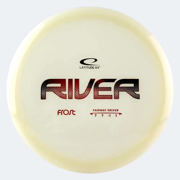 Latitude 64° River in white, frost plastic
