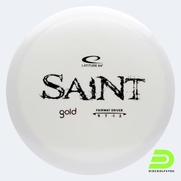 Latitude 64° Saint in white, gold plastic