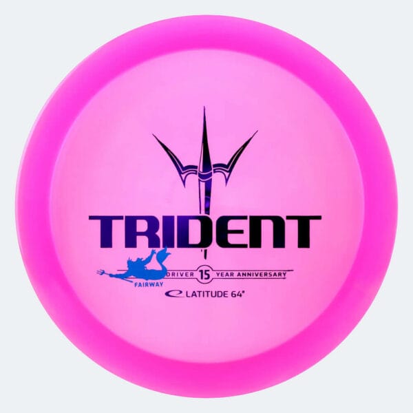 Latitude 64° Trident 15 Year Anniversary in rosa, im Opto Ice Kunststoff und ohne Spezialeffekt