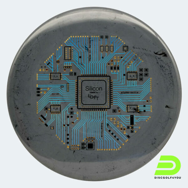 Loft Discs Silicon in grau, im Supernova Kunststoff und ohne Spezialeffekt