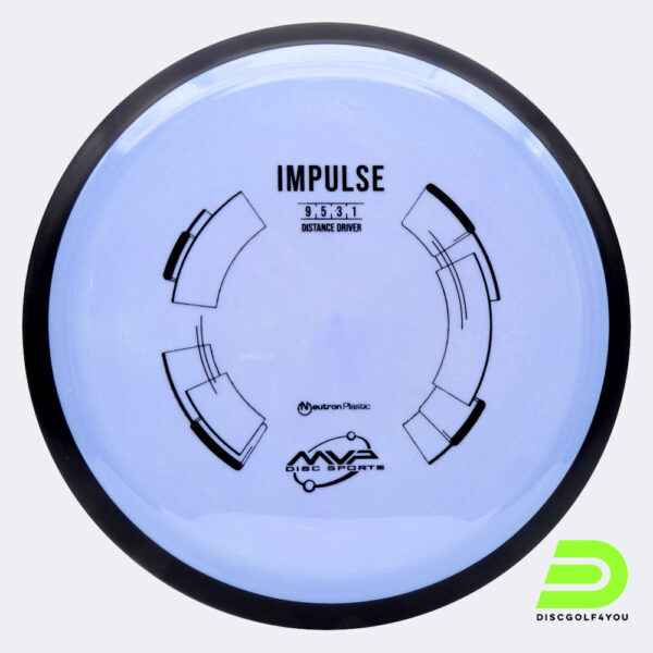 MVP Impulse in blue, neutron plastic