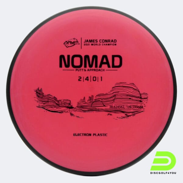MVP Nomad in rot, im Electron Kunststoff und ohne Spezialeffekt