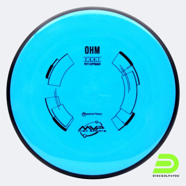 MVP Ohm in blau, im Neutron Kunststoff und ohne Spezialeffekt