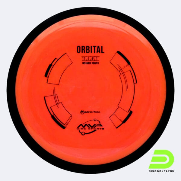 MVP Orbital in rot, im Neutron Kunststoff und ohne Spezialeffekt