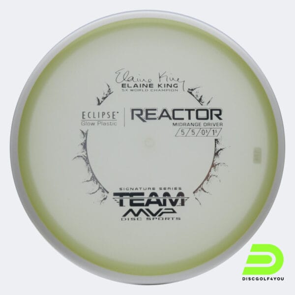 MVP Reactor in weiss, im Eclipse Kunststoff und glow Spezialeffekt