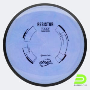 MVP Resistor in blau, im Neutron Kunststoff und ohne Spezialeffekt