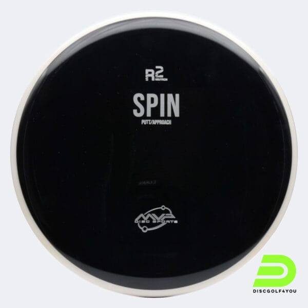 MVP Spin in schwarz, im R2 Neutron Kunststoff und ohne Spezialeffekt