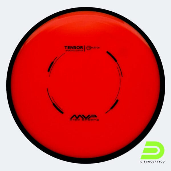 MVP Tensor in red, neutron plastic