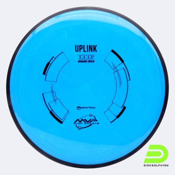 MVP Uplink in blau, im Neutron Kunststoff und ohne Spezialeffekt