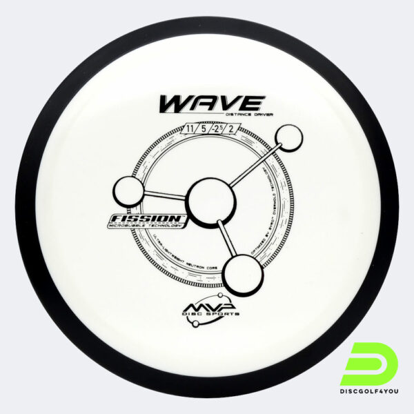 MVP Wave in weiss, im Fission Kunststoff und ohne Spezialeffekt
